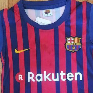 FC Barcelona Nike Lionel Messi Kids Jersey T-4